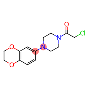 2-CHLORO-1-[4-(2,3-DIHYDRO-BENZO[1,4]DIOXIN-6-YL)-PIPERAZIN-1-YL]-ETHANONE