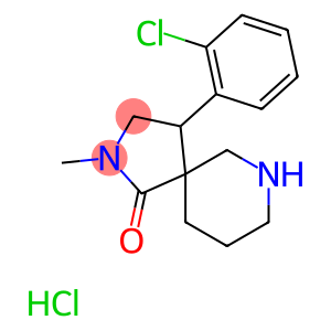 4-(2-CHLOROPHENYL)-2-METHYL-2,7-DIAZASPIRO[4.5]DECAN-1-ONE HYDROCHLORIDE