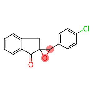 2-(4-CHLOROBENZYLIDENE)-1-INDANONEEPOXIDE