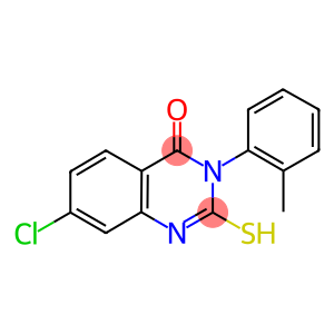 7-CHLORO-2-MERCAPTO-3-(2-METHYLPHENYL)QUINAZOLIN-4(3H)-ONE