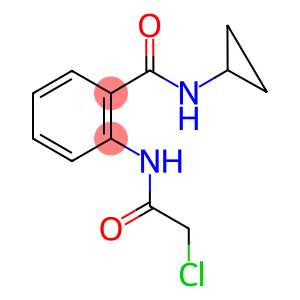 2-[(CHLOROACETYL)AMINO]-N-CYCLOPROPYLBENZAMIDE