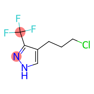 4-(3-CHLOROPROPYL)-3-(TRIFLUOROMETHYL)PYRAZOLE