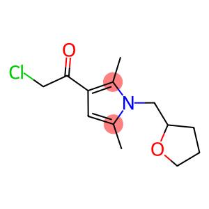 2-CHLORO-1-[2,5-DIMETHYL-1-(TETRAHYDROFURAN-2-YLMETHYL)-1H-PYRROL-3-YL]ETHANONE