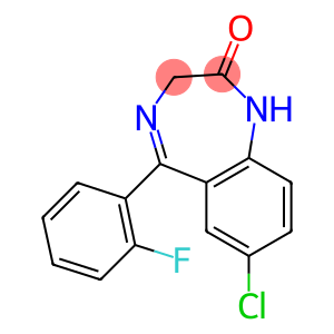 7-CHLORO-5-(2-FLUOROPHENYL)-1,3-DIHYDRO-1,4-BENZODIAZEPINE-2-ONE