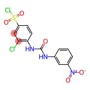3-CHLORO-4-[3-(3-NITROPHENYL)UREIDO]BENZENESULFONYL CHLORIDE