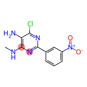 6-CHLORO-N4-METHYL-2-(3-NITROPHENYL)PYRIMIDINE-4,5-DIAMINE