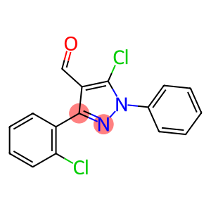 5-CHLORO-3-(2-CHLOROPHENYL)-1-PHENYL-1H-PYRAZOLE-4-CARBALDEHYDE