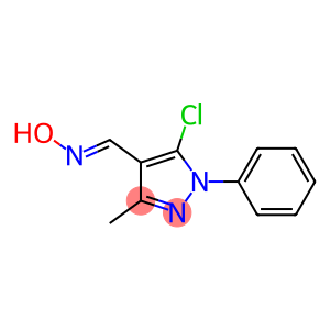 5-CHLORO-3-METHYL-1-PHENYL-1H-PYRAZOLE-4-CARBALDEHYDE OXIME