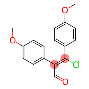 3-CHLORO-2,3-DI(4-METHOXYPHENYL)ACRYLALDEHYDE, TECH