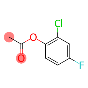 2-CHLORO-4-FLUOROPHENYL ACETATE, TECH