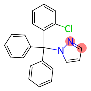 1-[(2-CHLOROPHENYL)DIPHENYLMETHYL]-1H-PYRAZOLE