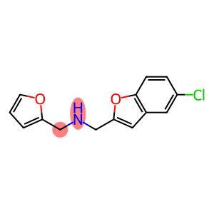 1-(5-CHLORO-1-BENZOFURAN-2-YL)-N-(2-FURYLMETHYL)METHANAMINE