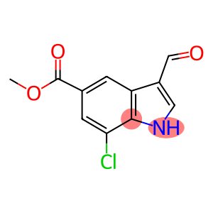 7-CHLORO-3-FORMYL-1H-INDOLE-5-CARBOXYLIC ACID METHYL ESTER