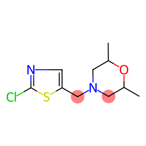 4-[(2-CHLORO-1,3-THIAZOL-5-YL)METHYL]-2,6-DIMETHYLMORPHOLINE