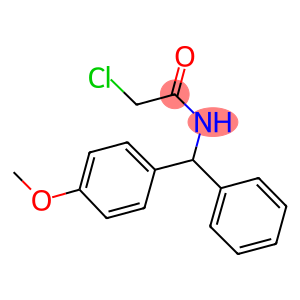 2-CHLORO-N-[(4-METHOXYPHENYL)(PHENYL)METHYL]ACETAMIDE