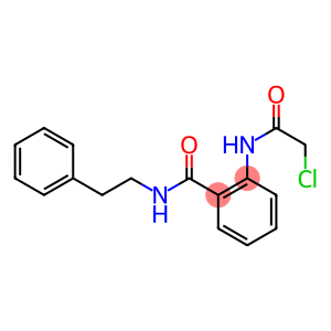 2-[(CHLOROACETYL)AMINO]-N-(2-PHENYLETHYL)BENZAMIDE