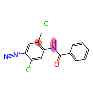 2-CHLORO-4-BENZAMIDO-5-METHYLBENZENEDIAZONIUM CHLORIDE HEMI(ZINC CHLORIDE) SALT