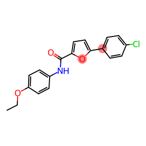 5-(4-CHLOROPHENYL)-N-(4-ETHOXYPHENYL)-2-FURAMIDE