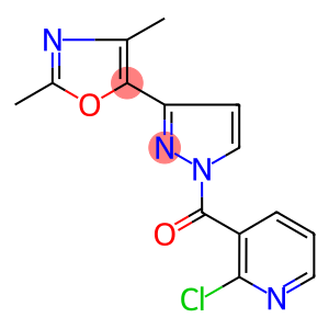 (2-CHLOROPYRIDIN-3-YL)[3-(2,4-DIMETHYL-1,3-OXAZOL-5-YL)-1H-PYRAZOL-1-YL]METHANONE