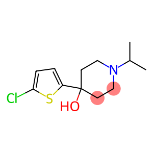 4-(2-CHLORO-5-THIENYL)-4-HYDROXY-1-ISOPROPYLPIPERIDINE