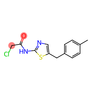 2-CHLORO-N-[5-(4-METHYLBENZYL)-1,3-THIAZOL-2-YL]ACETAMIDE