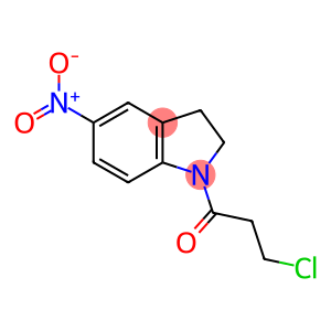 3-CHLORO-1-(5-NITRO-2,3-DIHYDRO-1H-INDOL-1-YL)PROPAN-1-ONE