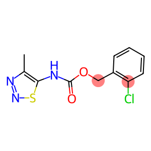 2-CHLOROBENZYL N-(4-METHYL-1,2,3-THIADIAZOL-5-YL)CARBAMATE