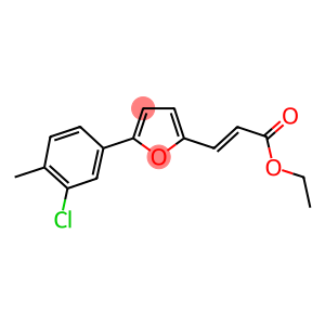 3-[5-(3-CHLORO-4-METHYL-PHENYL)-FURAN-2-YL]-ACRYLIC ACID ETHYL ESTER