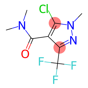 5-CHLORO-N,N,1-TRIMETHYL-3-(TRIFLUOROMETHYL)-1H-PYRAZOLE-4-CARBOXAMIDE