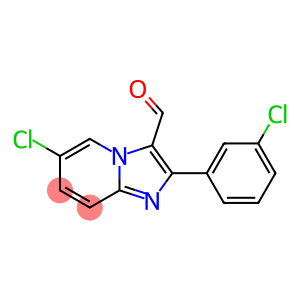 6-CHLORO-2-(3-CHLORO-PHENYL)-IMIDAZO[1,2-A]PYRIDINE-3-CARBALDEHYDE