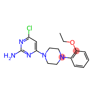 4-CHLORO-6-[4-(2-ETHOXYPHENYL)PIPERAZINO]-2-PYRIMIDINAMINE