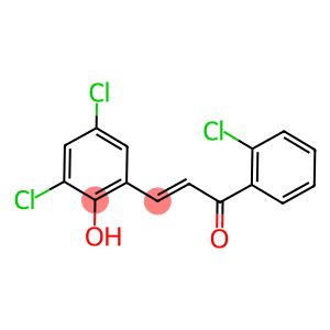 1-(2-CHLOROPHENYL)-3-(3,5-DICHLORO-2-HYDROXYPHENYL)PROP-2-EN-1-ONE