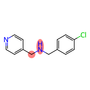 1-(4-CHLOROPHENYL)-N-(PYRIDIN-4-YLMETHYL)METHANAMINE