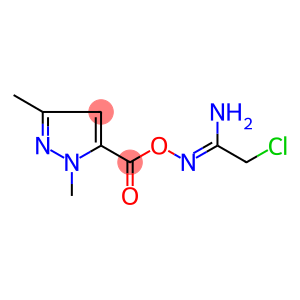 2-CHLORO-N'-([(1,3-DIMETHYL-1H-PYRAZOL-5-YL)CARBONYL]OXY)ETHANIMIDAMIDE