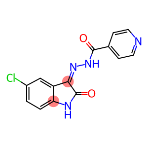 5-CHLORO-3-(ISONICOTINYLHYDRAZIDYL)-2-OXOINDOLINE