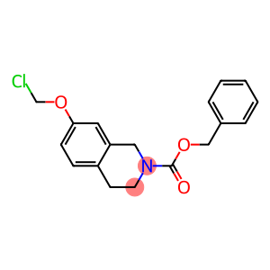 7-CHLOROMETHOXY-3,4-DIHYDRO-1H-ISOQUINOLINE-2-CARBOXYLIC ACID BENZYL ESTER