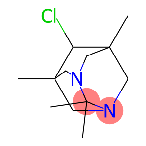 6-CHLORO-2,2,5,7-TETRAMETHYL-1,3-DIAZATRICYCLO[3.3.1.1(3,7)]DECANE