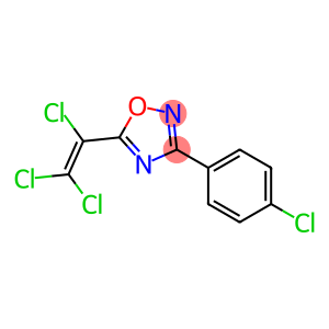 3-(4-CHLOROPHENYL)-5-(1,2,2-TRICHLOROVINYL)-1,2,4-OXADIAZOLE, TECH