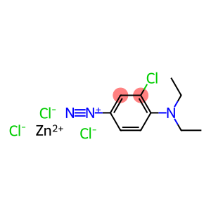 3-Chloro-4-diethylaminobenzenediazonium zinc chloride