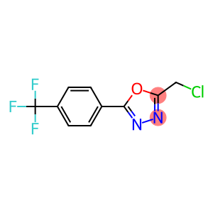 2-(CHLOROMETHYL)-5-[4-(TRIFLUOROMETHYL)PHENYL]-1,3,4-OXADIAZOL