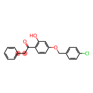 1-(4-(4-CHLOROBENZYLOXY)-2-HYDROXYPHENYL)-2-PHENYLETHANONE