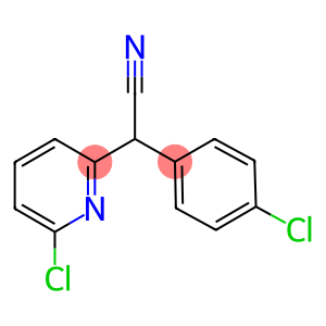 2-(4-CHLOROPHENYL)-2-(6-CHLORO-2-PYRIDINYL)ACETONITRILE