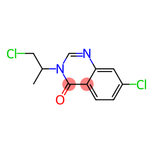 7-CHLORO-3-(2-CHLORO-1-METHYL-ETHYL)-3H-QUINAZOLIN-4-ONE