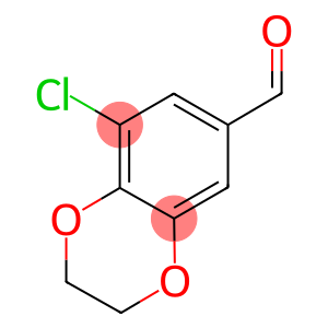 8-CHLORO-2,3-DIHYDRO-1,4-BENZODIOXINE-6-CARBALDEHYDE