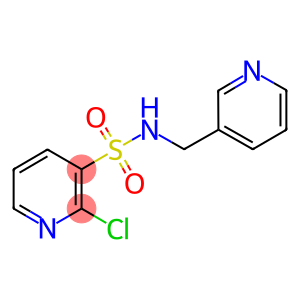 2-CHLORO-PYRIDINE-3-SULFONIC ACID (PYRIDIN-3-YLMETHYL)-AMIDE