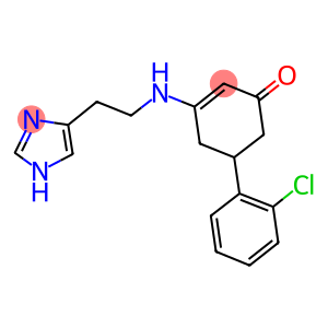 5-(2-CHLOROPHENYL)-3-{[2-(1H-IMIDAZOL-4-YL)ETHYL]AMINO}CYCLOHEX-2-EN-1-ONE