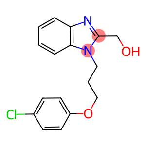 (1-[3-(4-CHLOROPHENOXY)PROPYL]-1H-BENZIMIDAZOL-2-YL)METHANOL