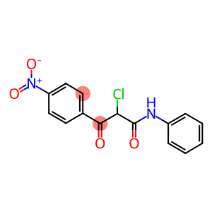 2-CHLORO-3-(4-NITRO-PHENYL)-3-OXO-N-PHENYL-PROPIONAMIDE