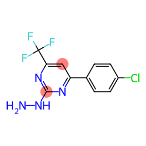 [4-(4-CHLORO-PHENYL)-6-TRIFLUOROMETHYL-PYRIMIDIN-2-YL]-HYDRAZINE