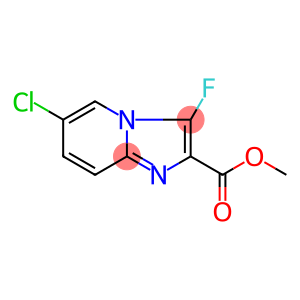 6-CHLORO-3-FLUORO-2H-IMIDAZO[1,2-A]PYRIDINE-2-CARBOXYLIC ACID METHYL ESTER